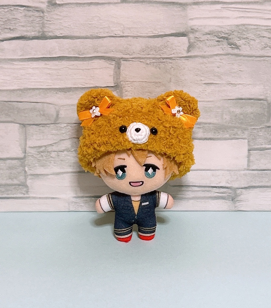 【送料込】ぬいぐるみ服帽子*くま*