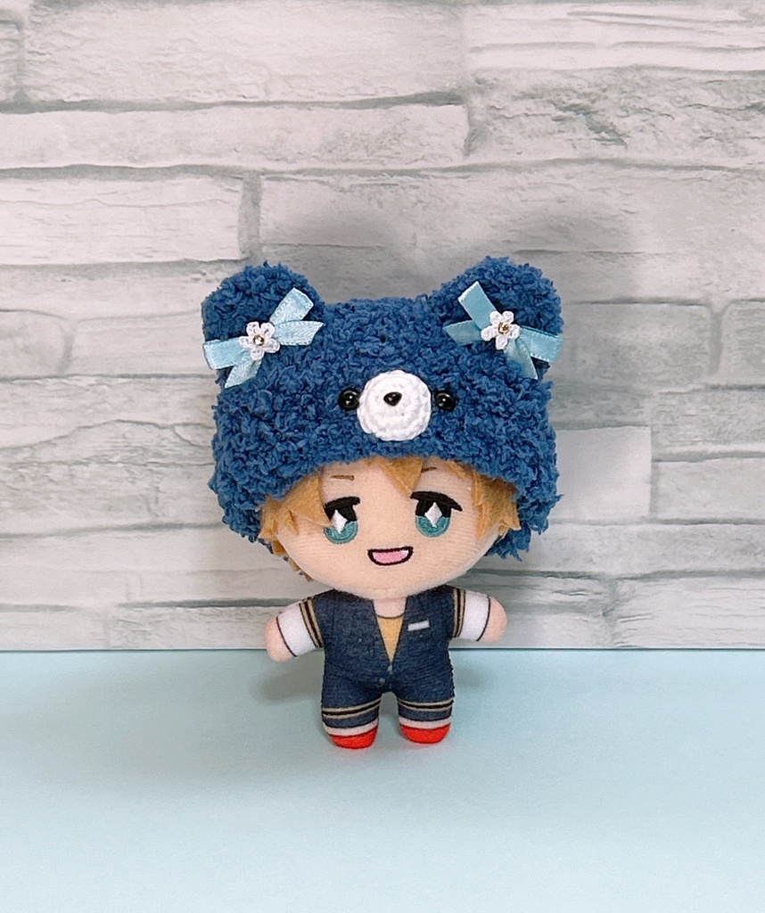 【送料込】ぬいぐるみ服帽子*くま*