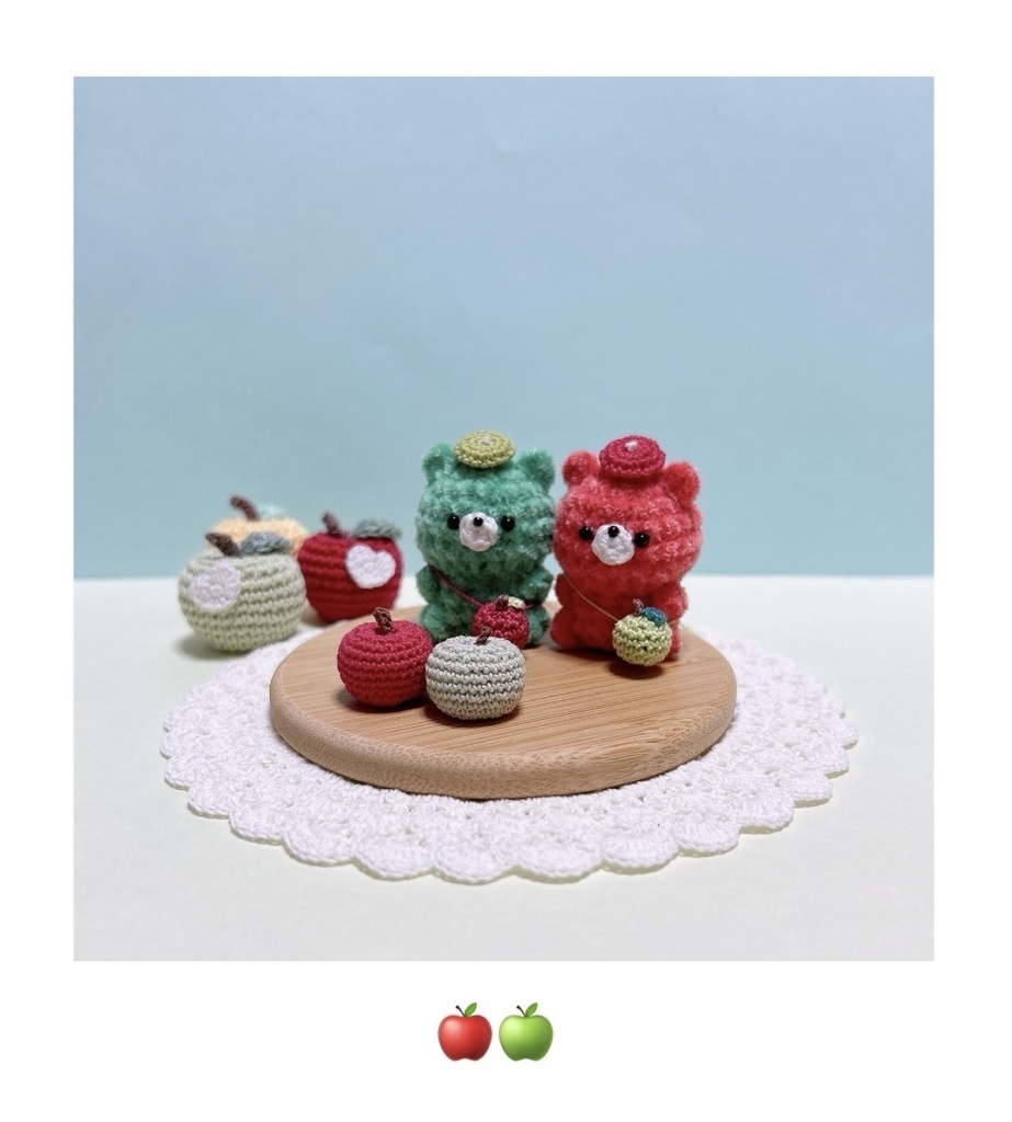 【送料込】あみぐるみ*ぽっちゃりシリーズ