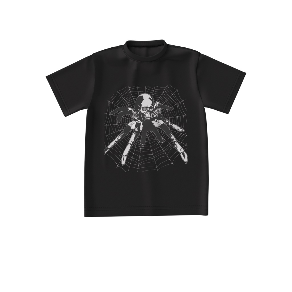 半袖Tシャツ_Skull×tarantula(pixivFACTORY)