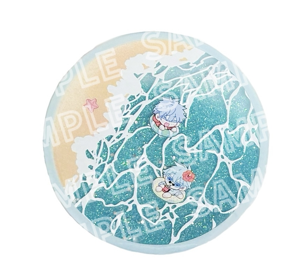 ★めんせん五五アクリルグリッターコースター