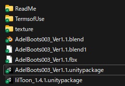 VRoid・VRChat|3D ブーツ 003|着物 鳳凰|Adel空想