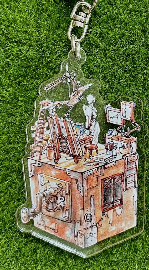 創作アクリルキーホルダー ATELIER