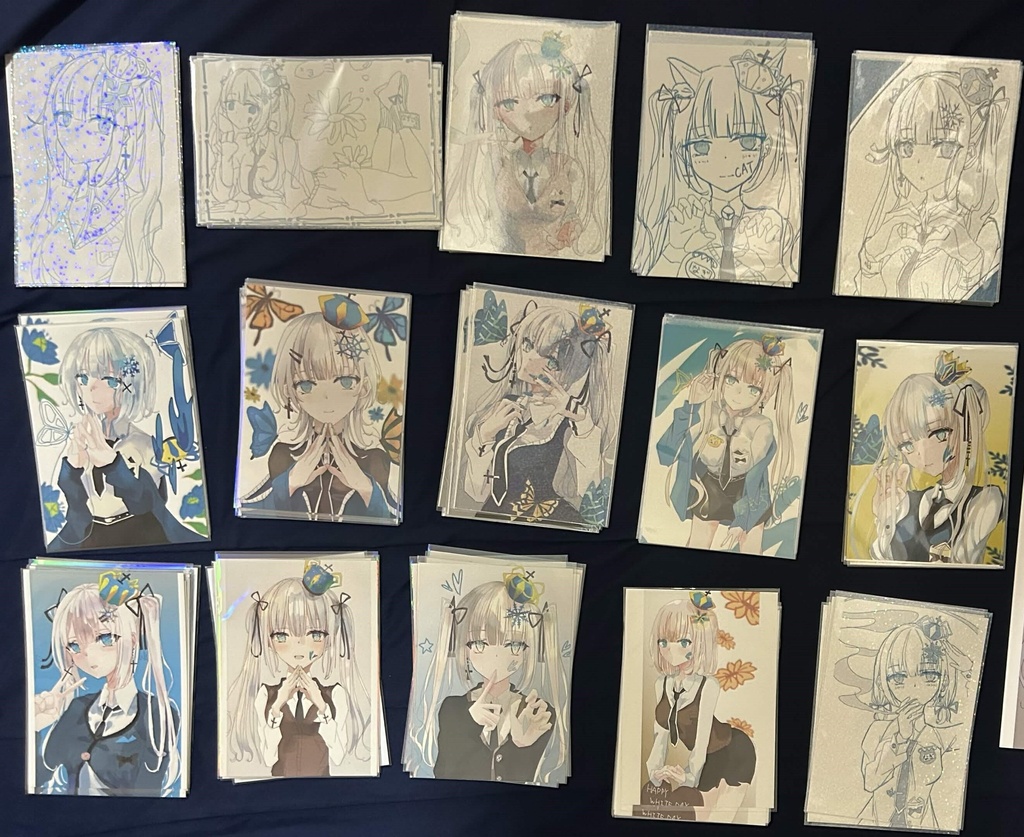 イラスト写真(l版サイズ)X10枚