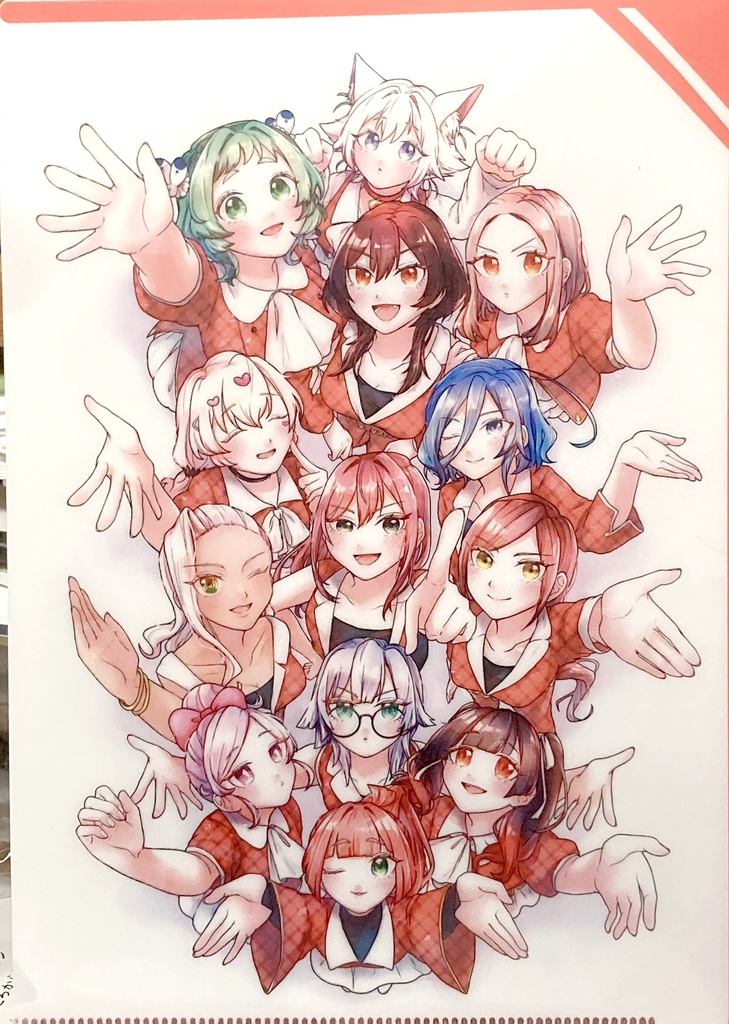 両面クリアファイル(&缶バッジセット)