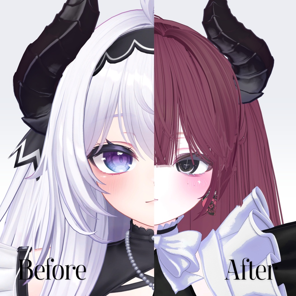 【Airi,(愛莉)対応】make&eye♥sweet noir【あいり】