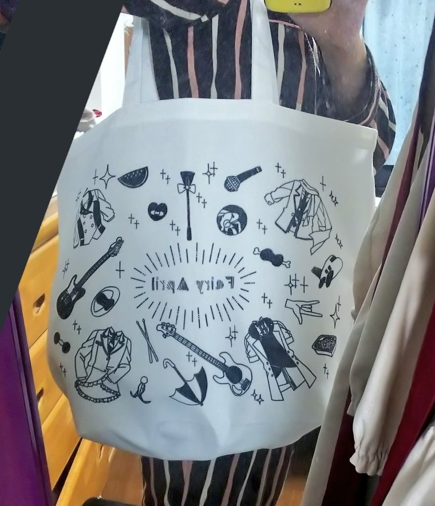 フェアエプモチーフトートバッグ