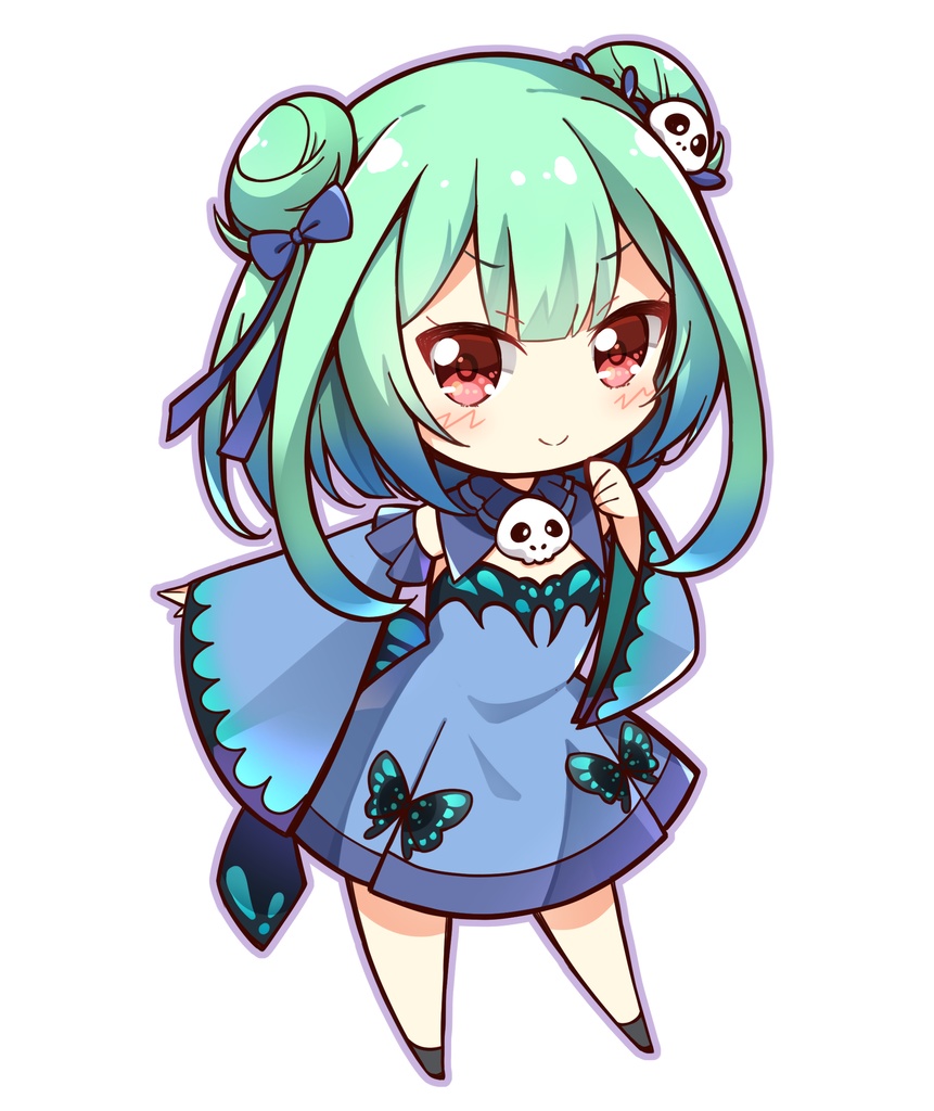 【非公式】潤羽るしあ アクリルキーホルダー【ホロライブ】