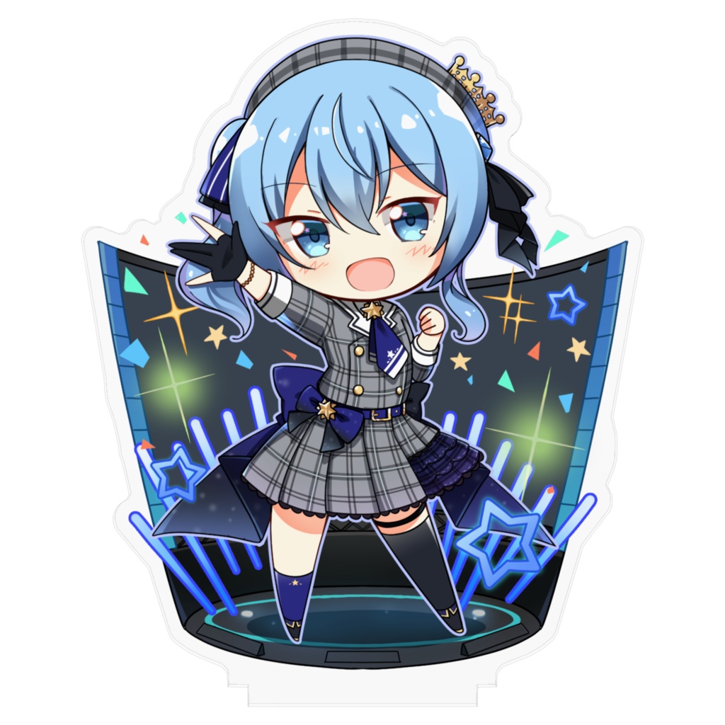 【非公式】星街すいせい アクリルスタンド【ホロライブ】