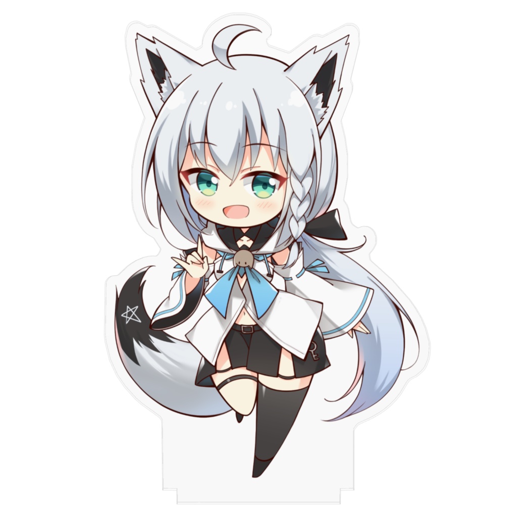 【非公式】白上フブキ アクリルフィギュア【ホロライブ】