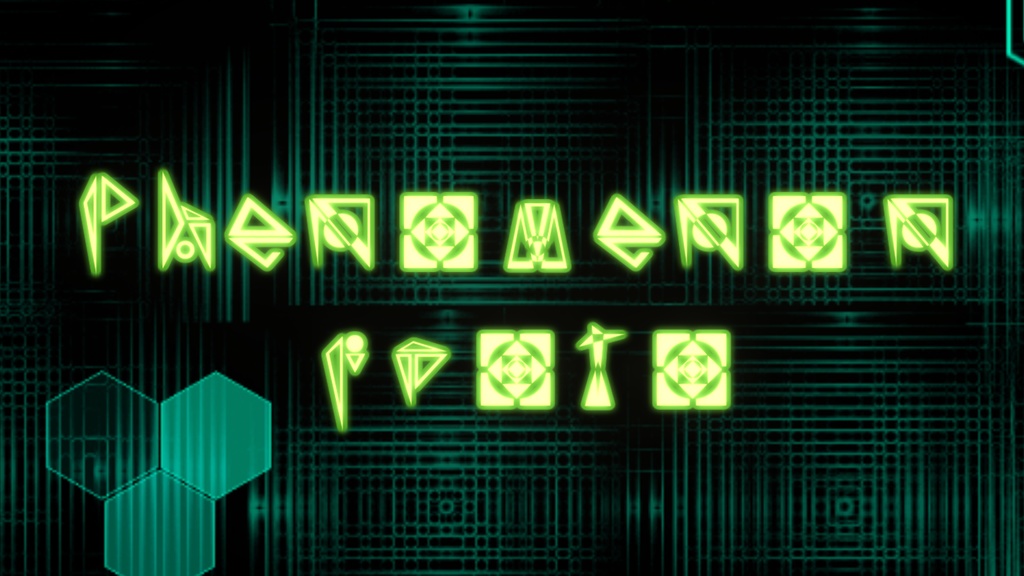 【無料】Phenomenon_proto【初制作】