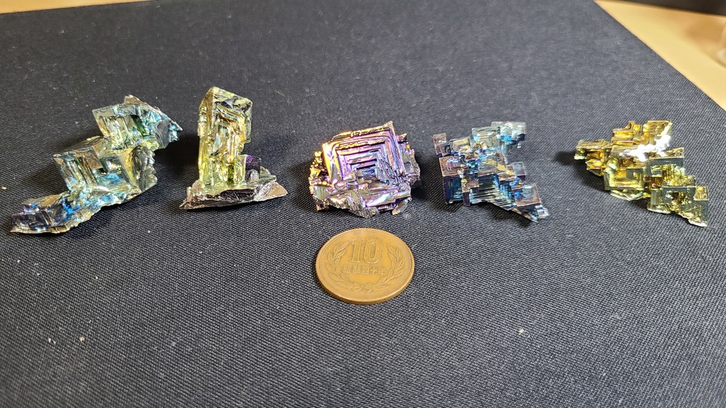 【ビスマス結晶】詰め合わせ瓶【不定期補充品】