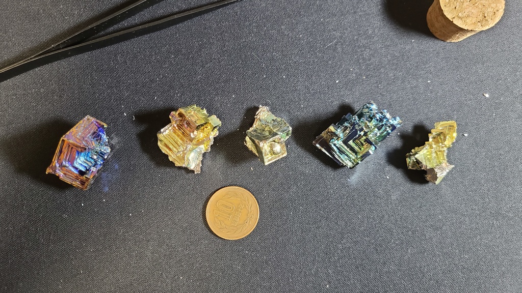 【ビスマス結晶】詰め合わせ瓶【不定期補充品】