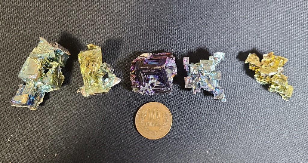 【ビスマス結晶】詰め合わせ瓶【不定期補充品】