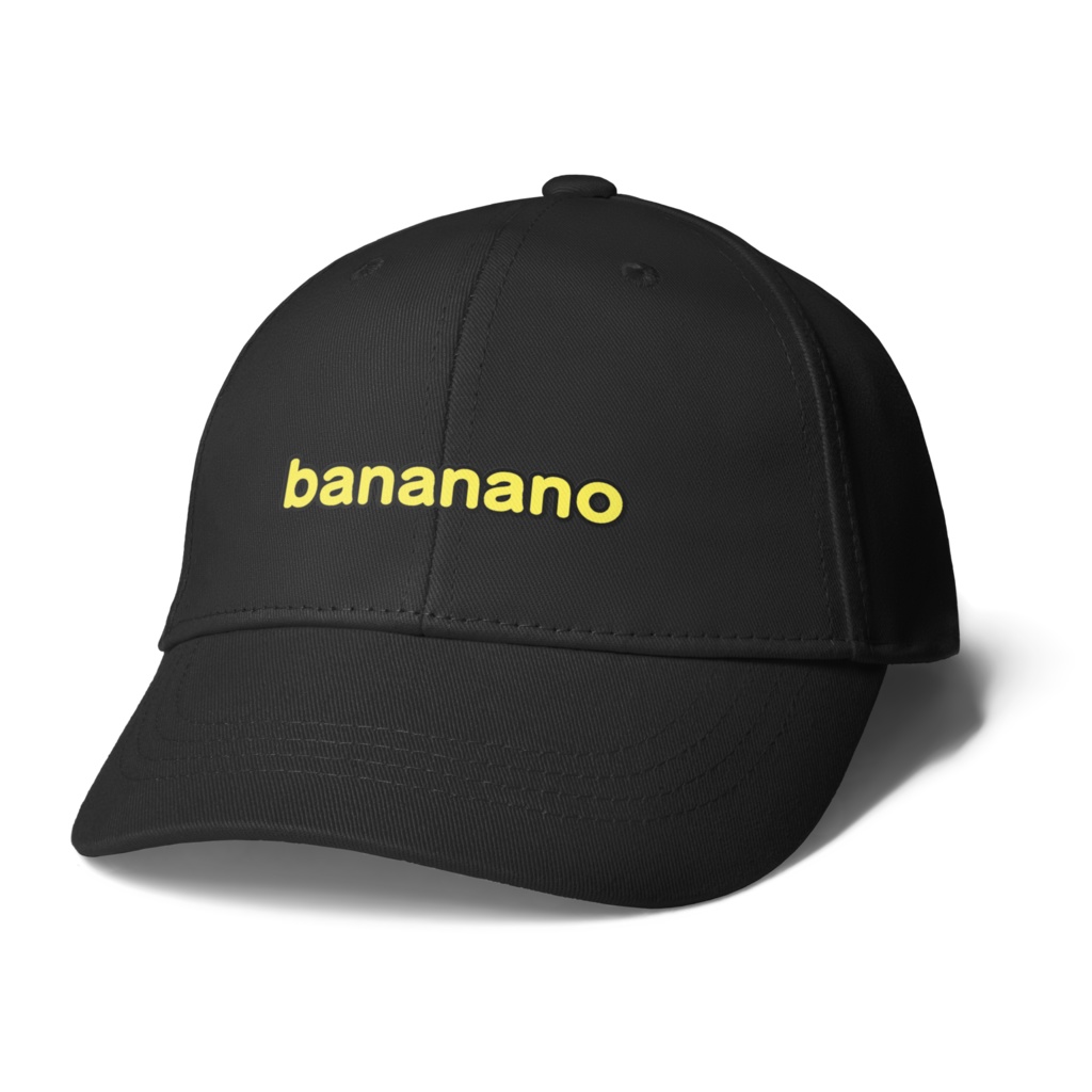 Bananano黒 黄色キャップ Bananano バナナーノ Booth