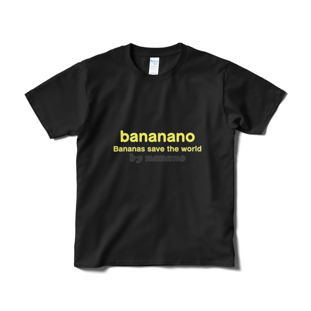 bananano黒Tシャツ
