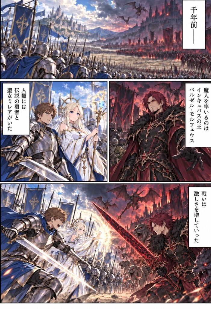 【期間限定無料】 聖女伝説 ~聖女様は実はサキュバスだった件~ 全年齢版 1巻