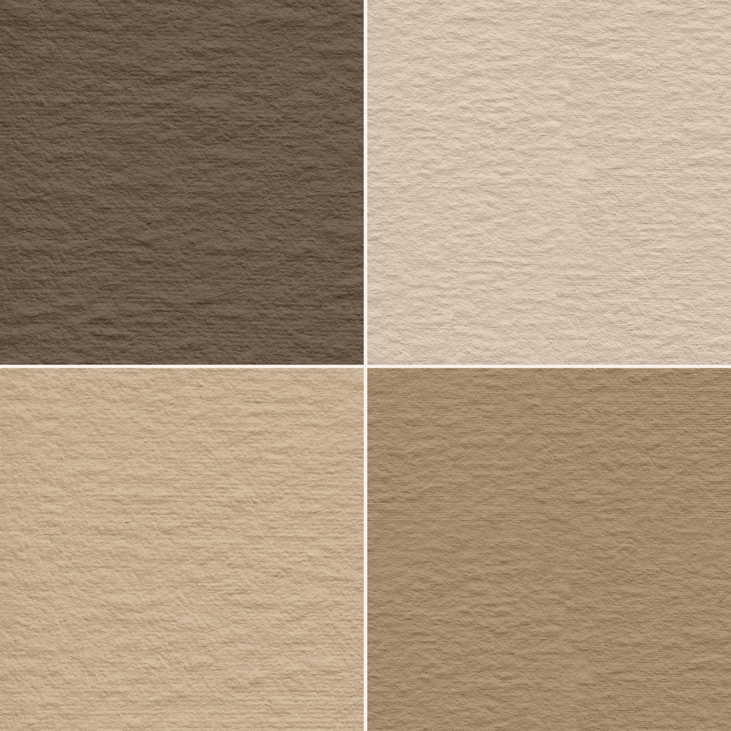 水彩紙テクスチャ | 24 Watercolor Paper Textures in Neutral Tones