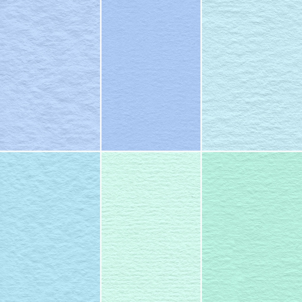 水彩紙テクスチャ | 24 Digital Watercolor Paper Textures in Pastel Tones