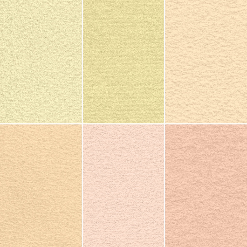 水彩紙テクスチャ | 24 Digital Watercolor Paper Textures in Pastel Tones