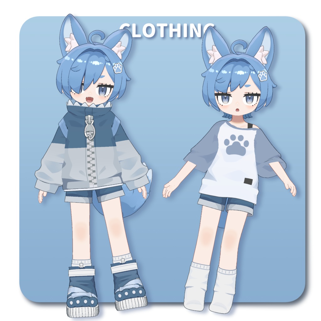 オリジナル3Dモデル『がぶこ』