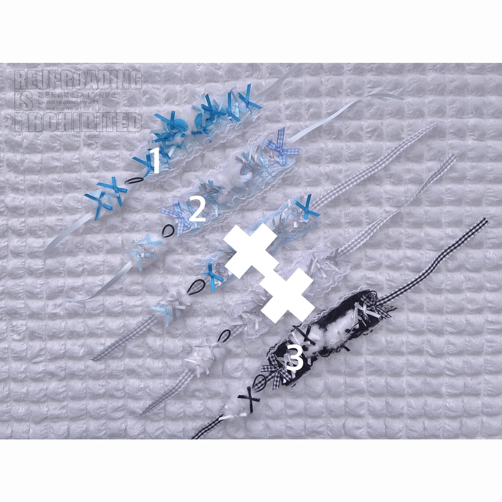 ハイエナみみのヘッドドレス