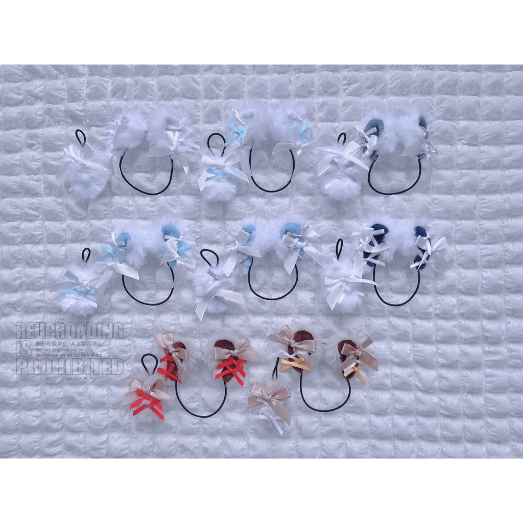 ホワイトデーなハイエナみみ:ホワイト(&ブラウン)