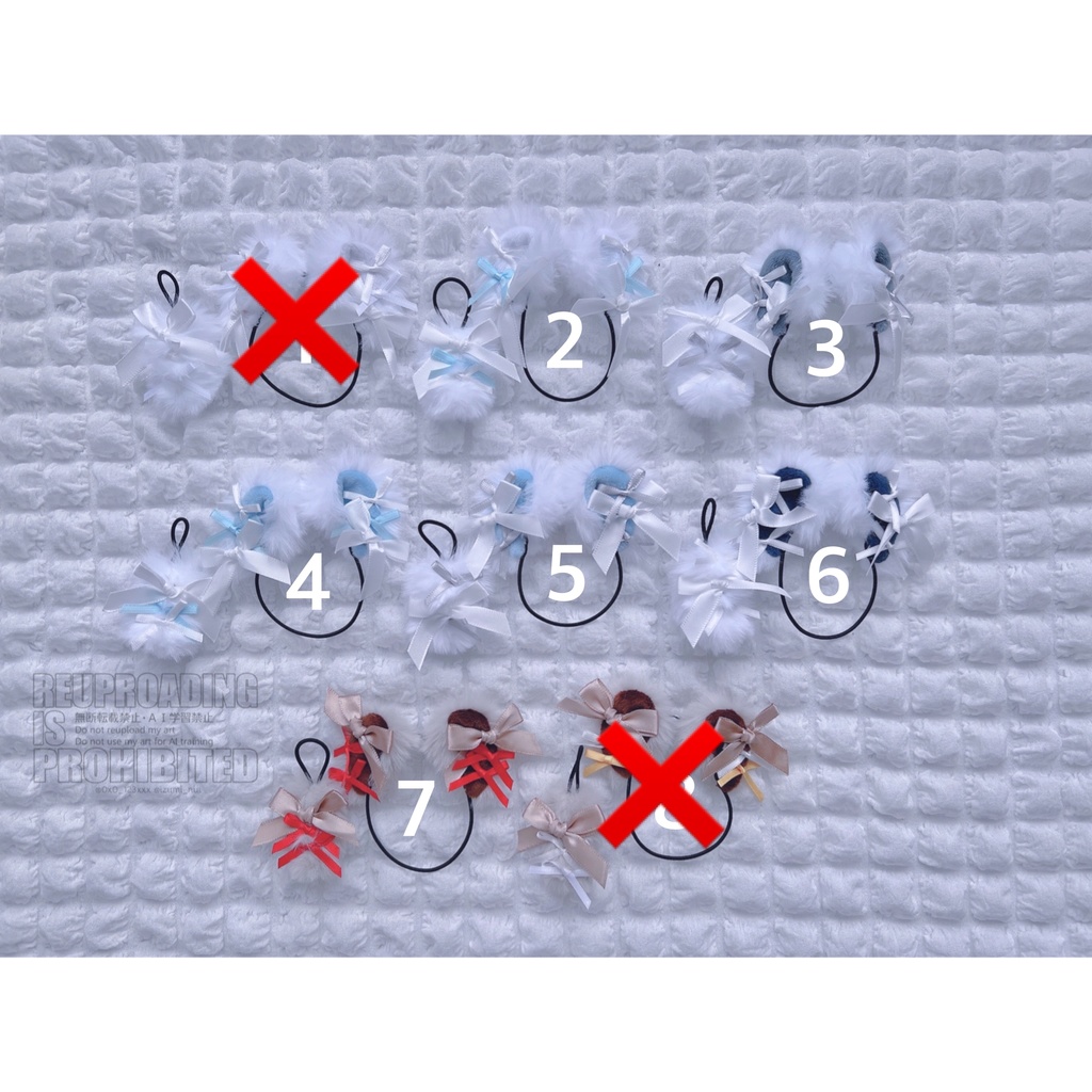 ホワイトデーなハイエナみみ:ホワイト(&ブラウン)