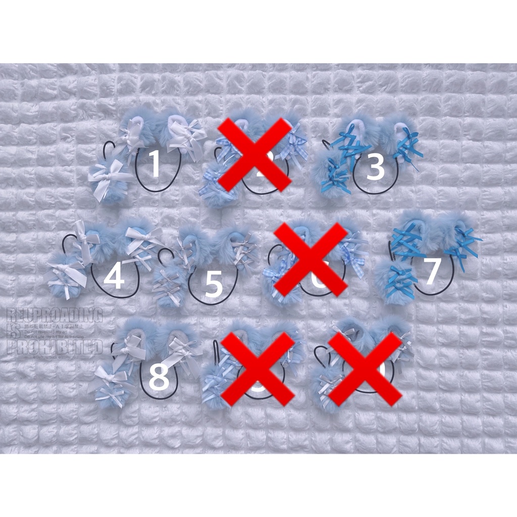 ホワイトデーなハイエナみみ:ブルー