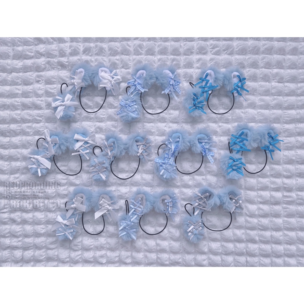 ホワイトデーなハイエナみみ:ブルー