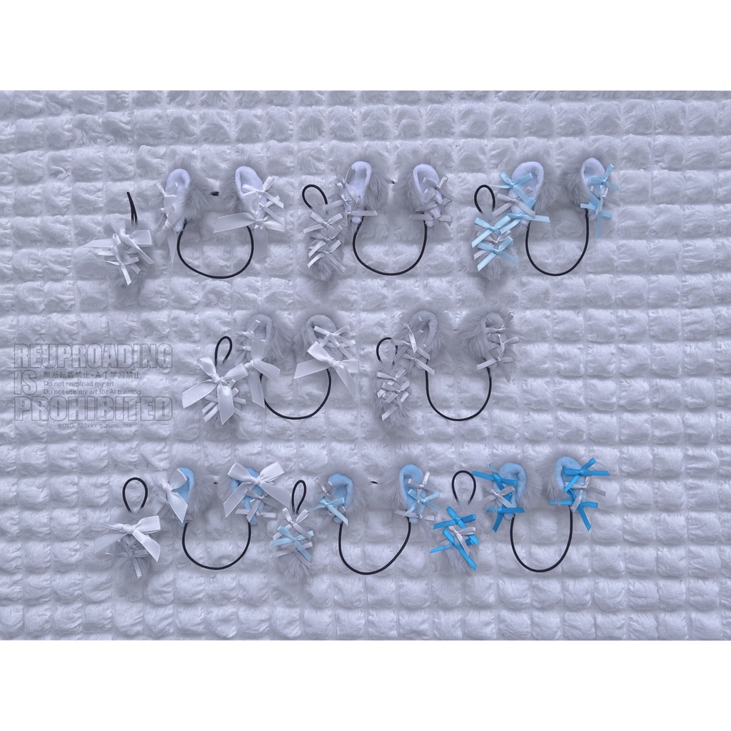 ホワイトデーなハイエナみみ:グレー