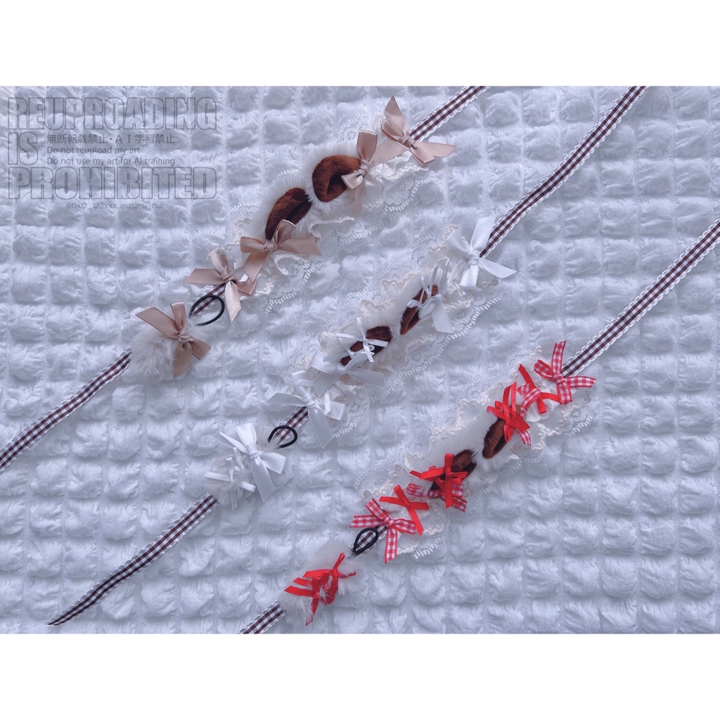 クマちゃんなヘッドドレス