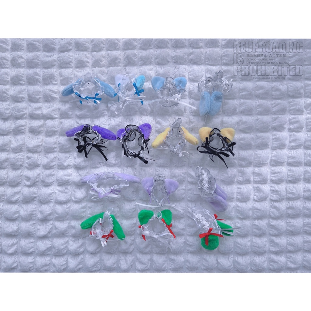 【ぷにみお】アニマルなヘッドドレスたち