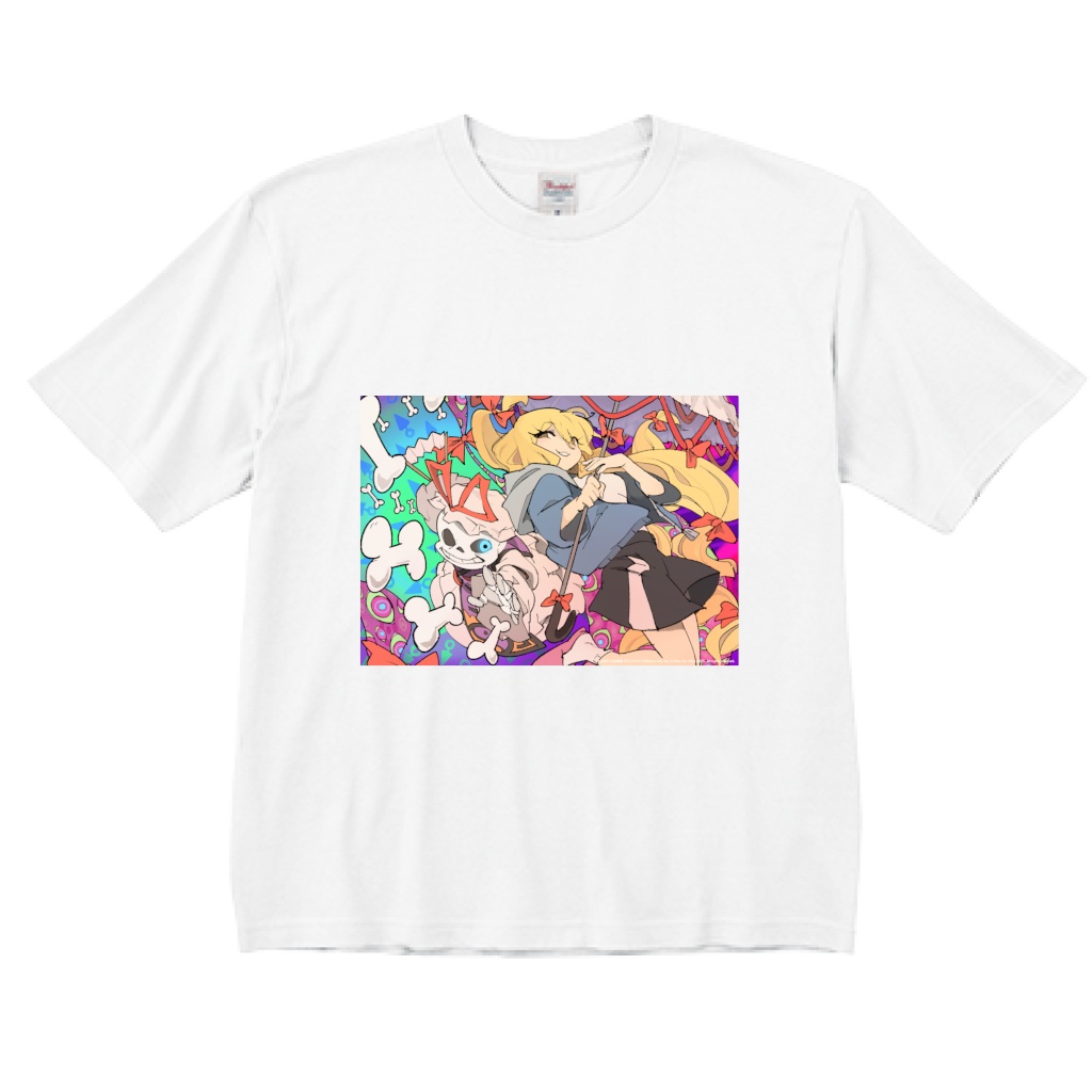 東方ダンマクカグラ ファンタジア・ロスト　Toby Fox×ZUNコラボイラストTシャツ「Necrolovania」