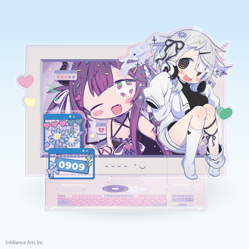 Qちゃん 描き下ろしアクリルスタンド