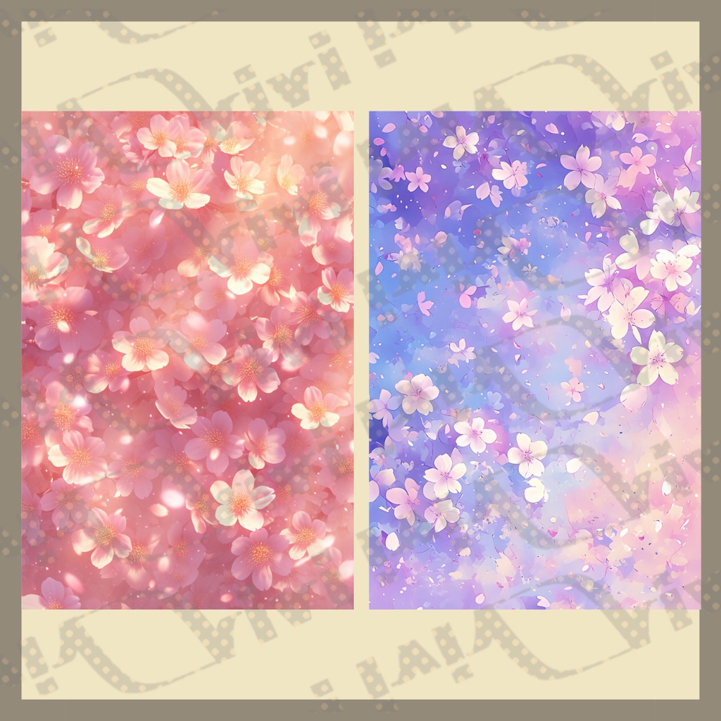 桜背景イラスト