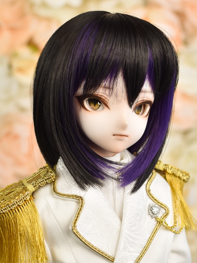 9インチ 前下がりボブ1 ダーク系ツートン