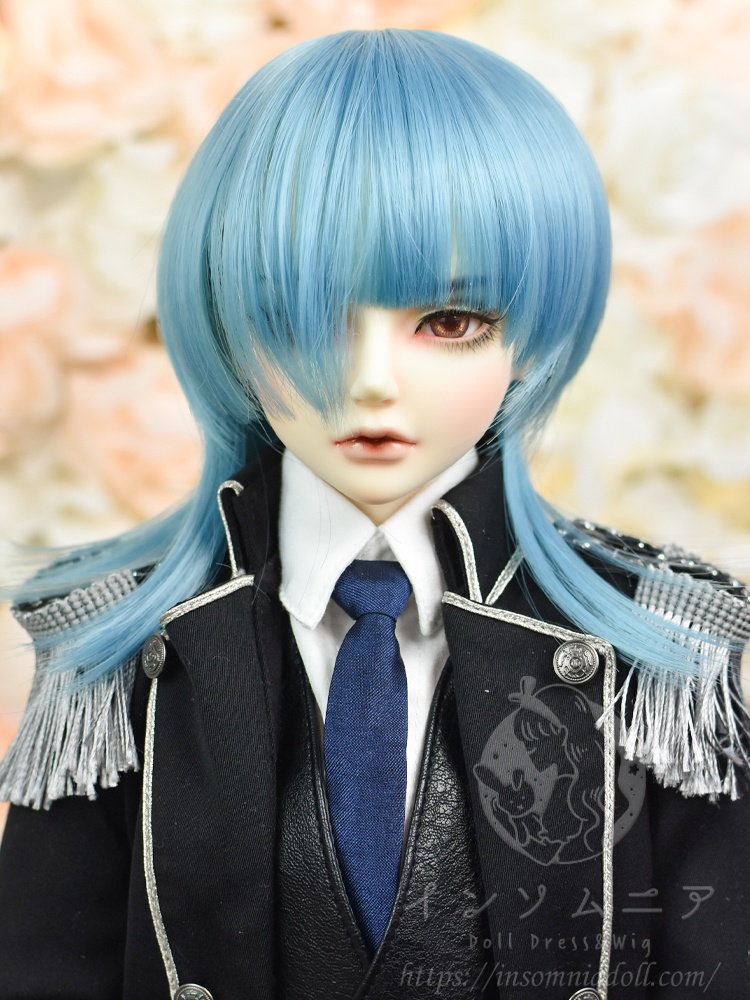 8.5インチ ドールウィッグ アシメウルフ