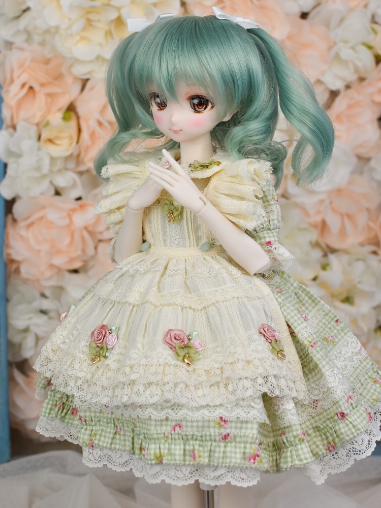 9インチ コレット ドールウィッグ