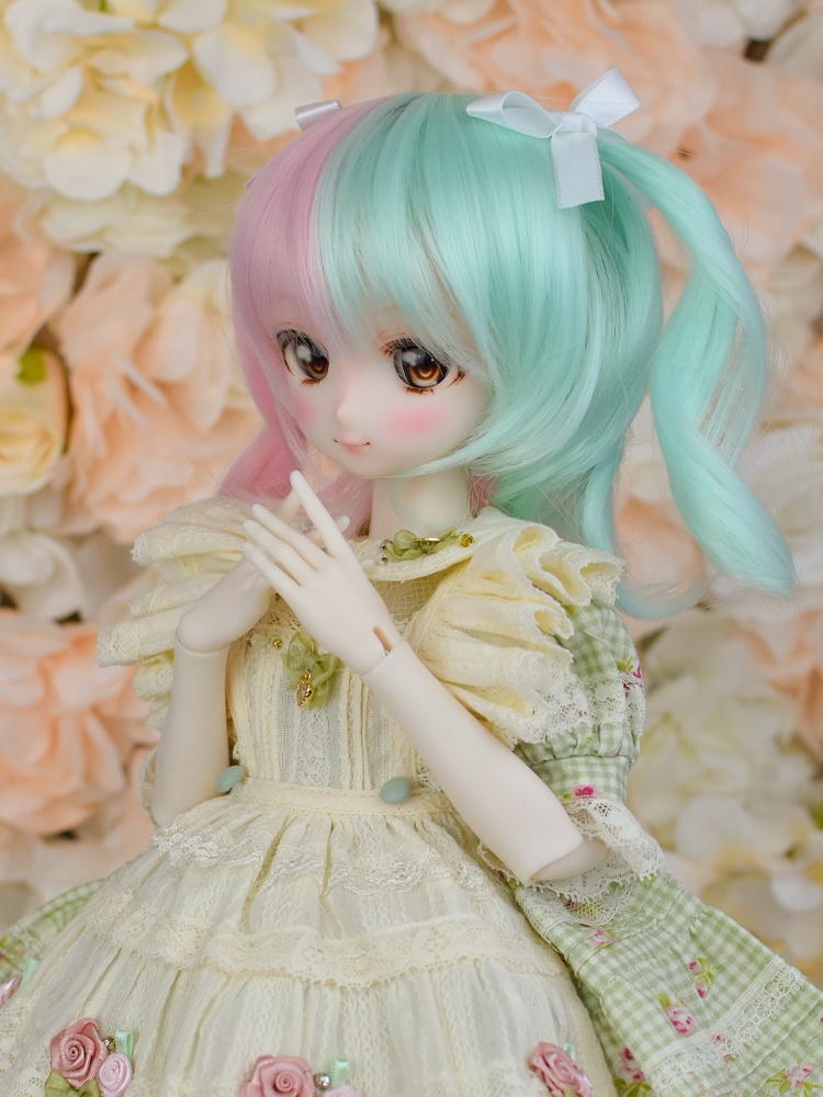 9インチ コレット ドールウィッグ