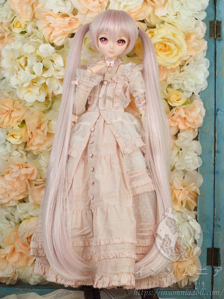 ロングロングツインテ(ピンク系)