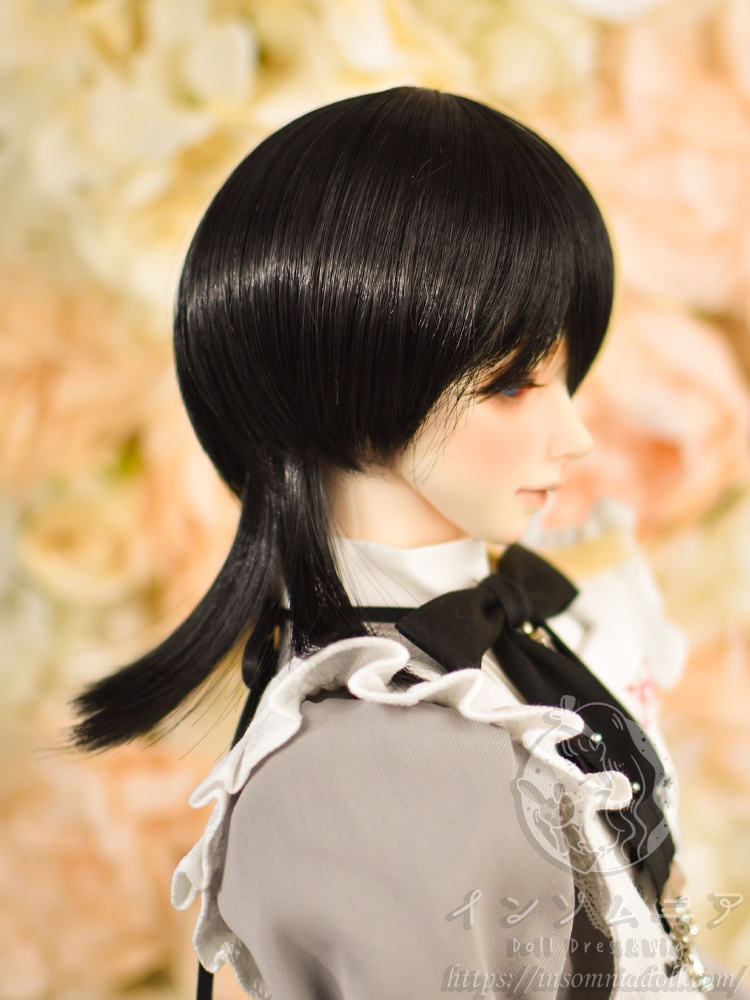 9インチ/ドールウィッグ/ウルフヘア/ウルフカット/サキ