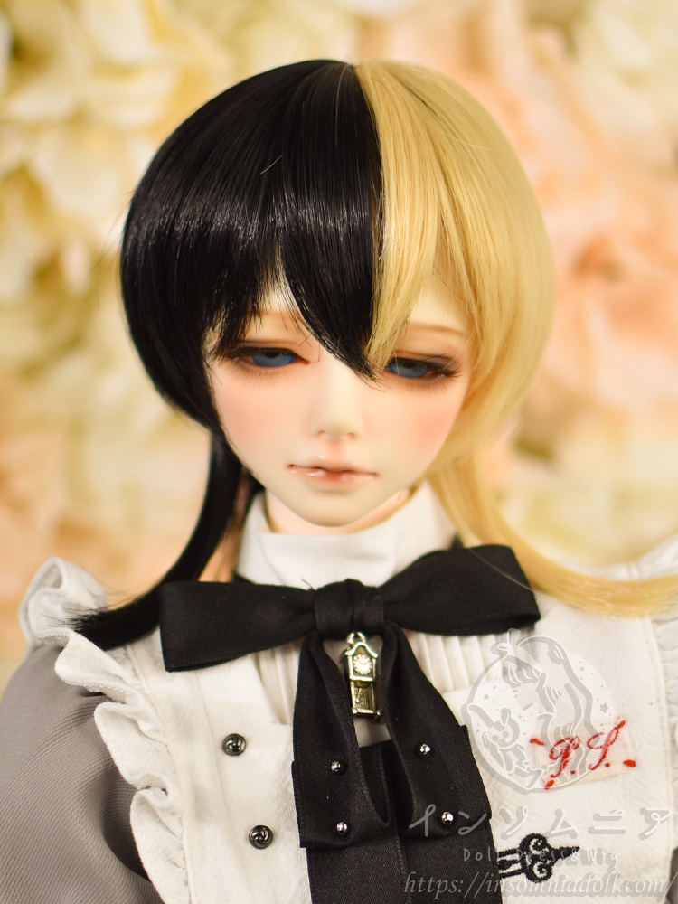 9インチ/ドールウィッグ/ウルフヘア/ウルフカット/サキ