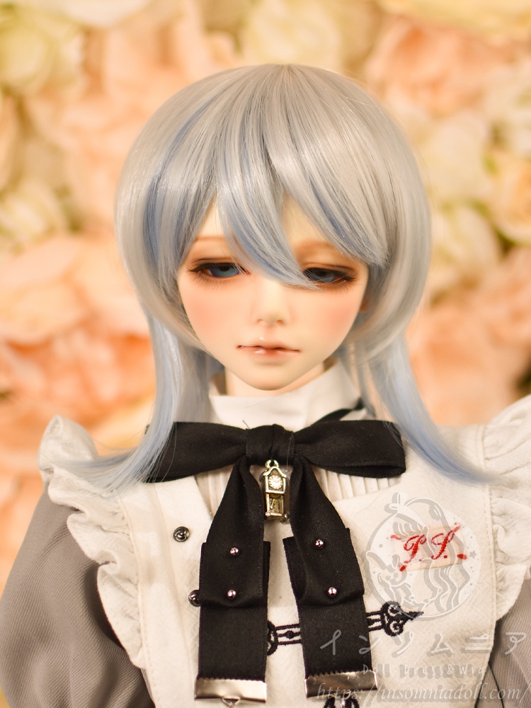 9インチ/ドールウィッグ/ウルフヘア/ウルフカット/サキ