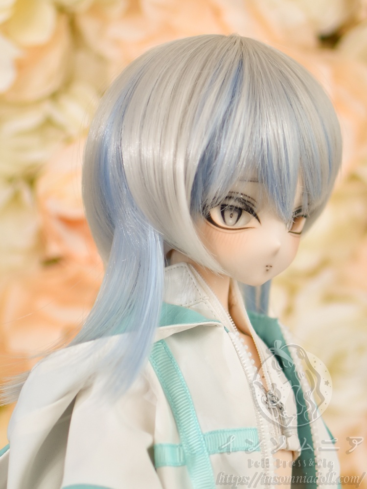 9インチ/ドールウィッグ/ウルフヘア/ウルフカット/サキ