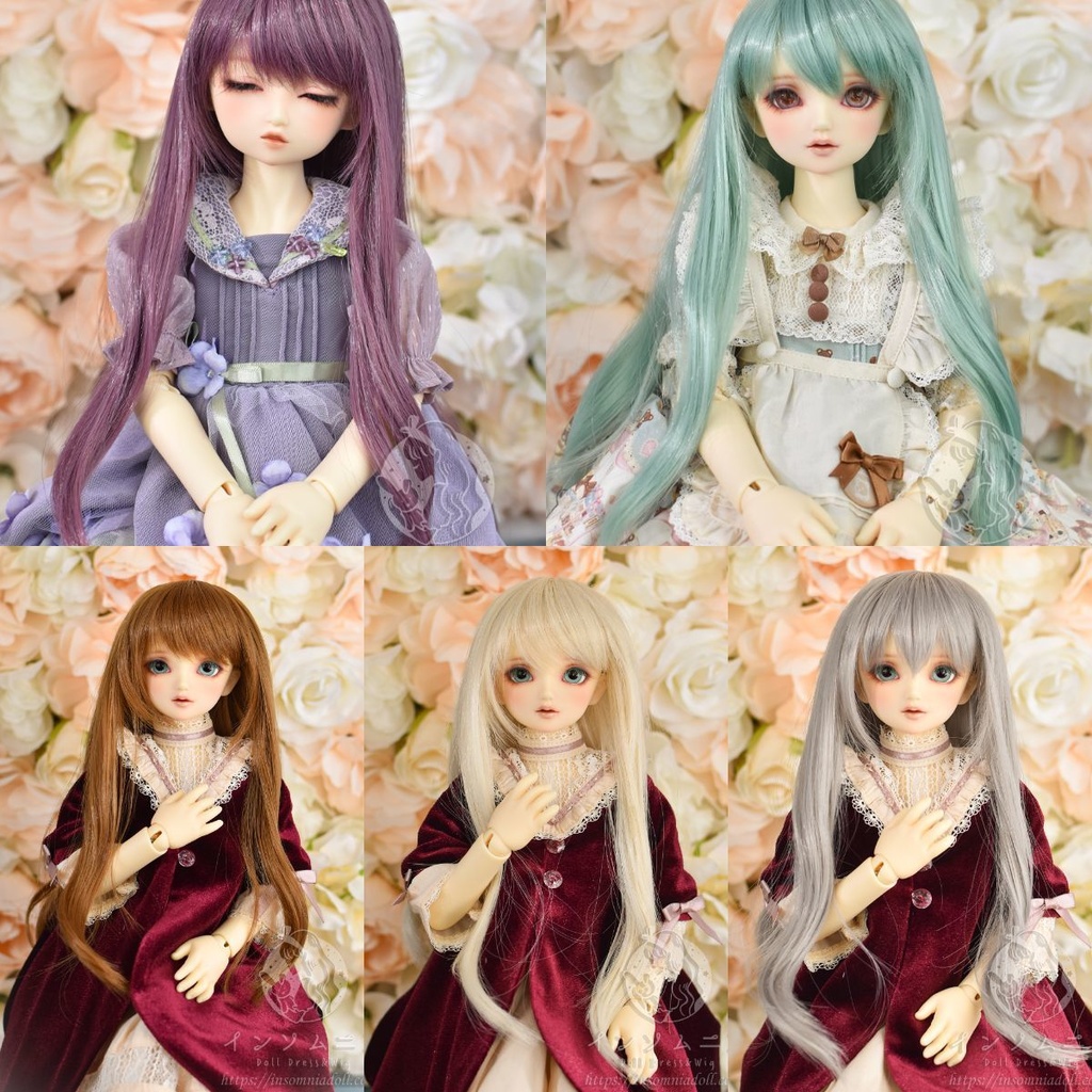 7-8インチ シフォンカール