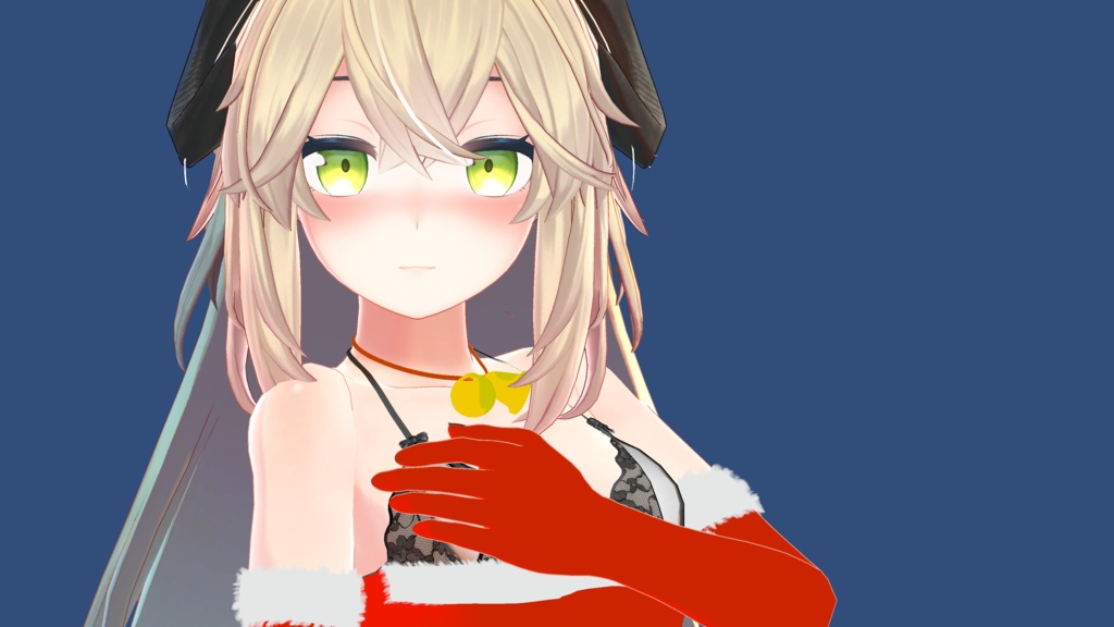 【シェイプキー対応】メリノちゃん用サンタドレス