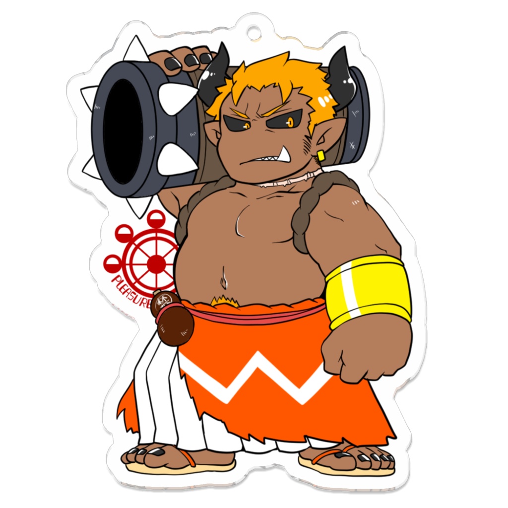 声キャラ　ムスビアクリルキーホルダー