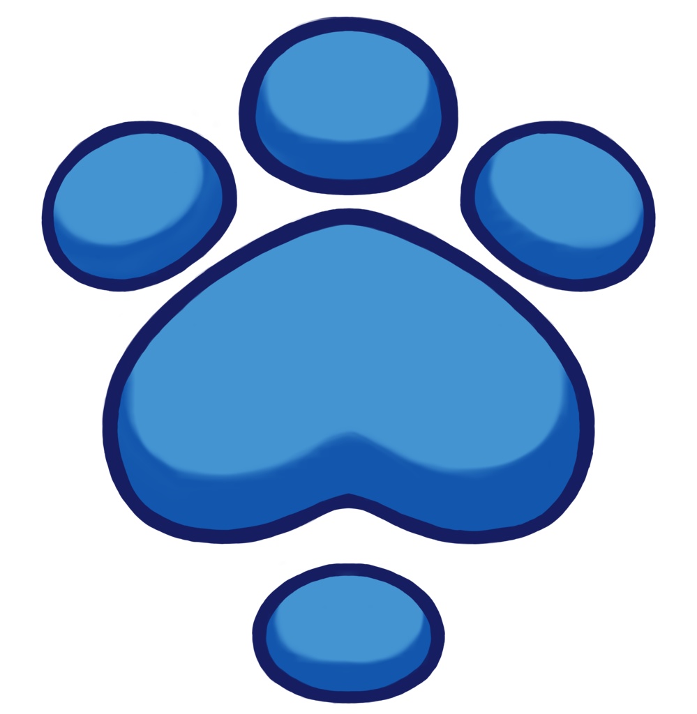 肉球ステッカー