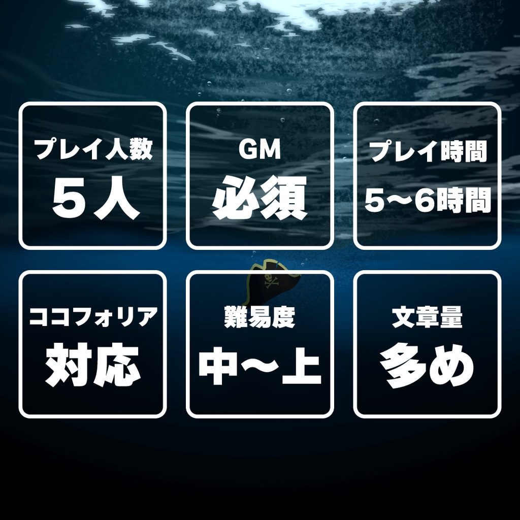 【マーダーミステリー】カリブの嘘